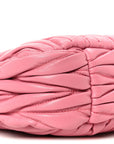 Nappa Matelasse Small Wander Hobo Pink