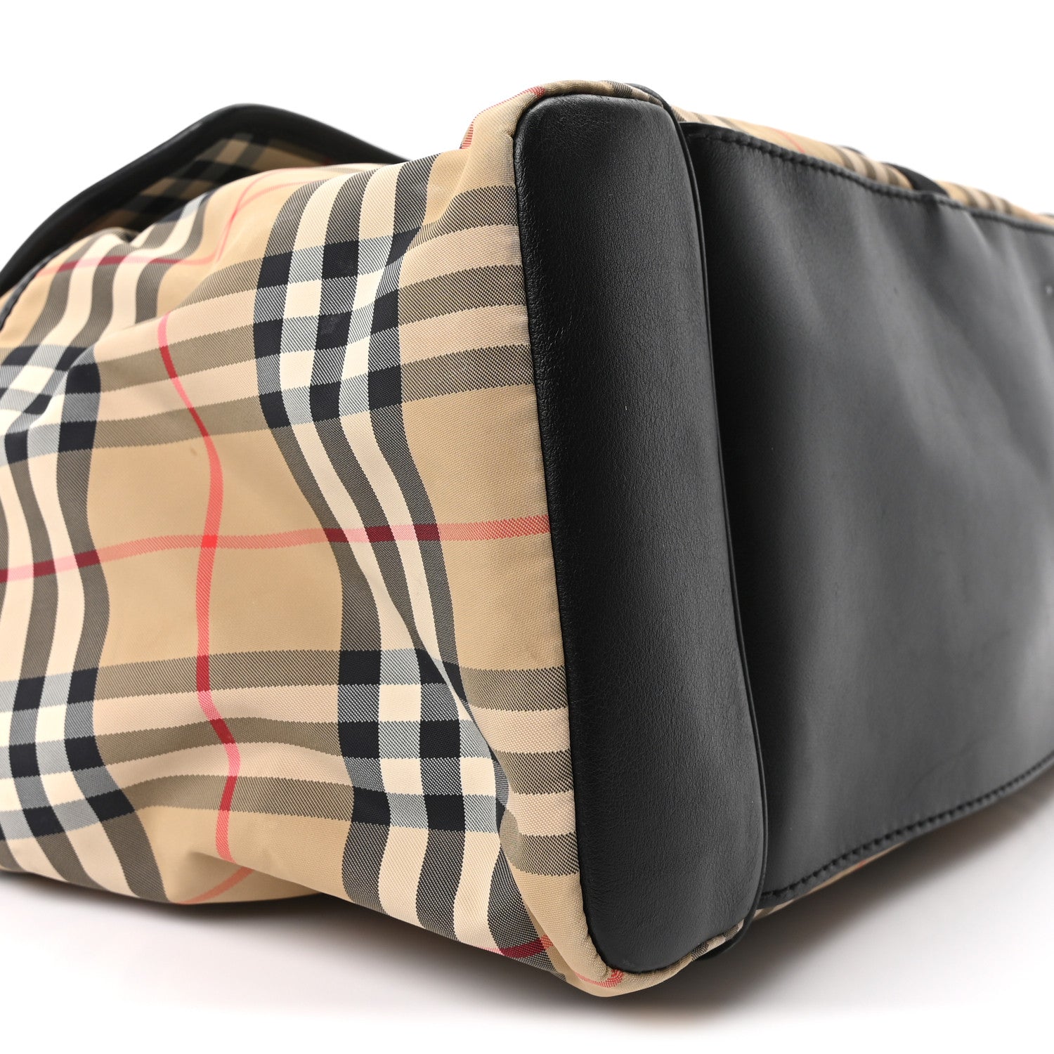 Nylon Vintage Check Logo Diaper Bag