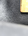 Lambskin Quilted Mini Rectangular Flap Black