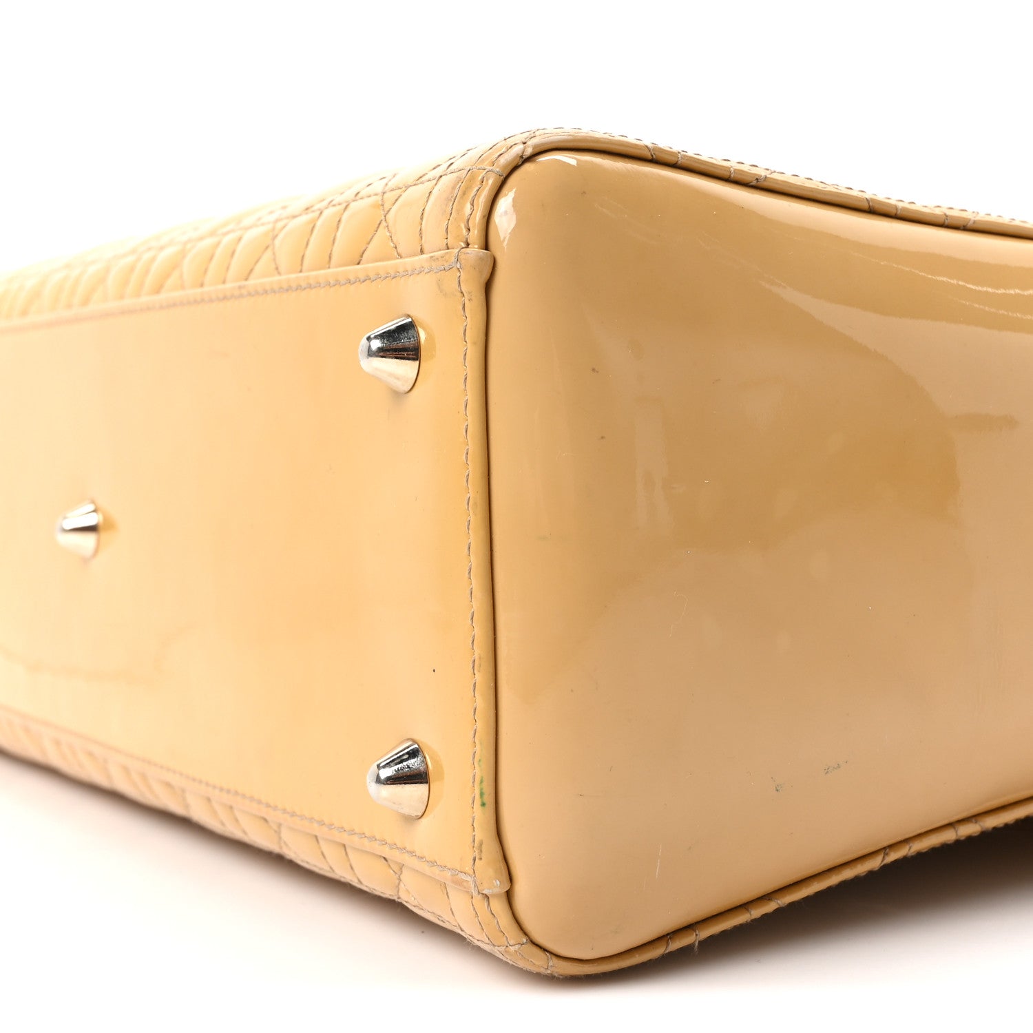 Patent Cannage Large Lady D1OR Beige