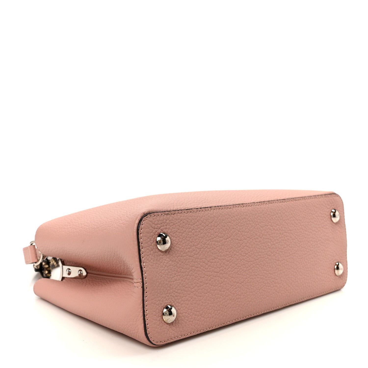 Taurillon Snakeskin Capucines PM Magnolia