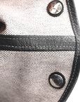 Toile Negonda Garden Party 36 MM Tote Black Ecru