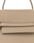 Grained Calfskin Micro Belt Bag Light Taupe