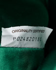 Satin Crystal Embellished The Mini Pouch Emerald