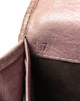 Nappa Lux Matelasse Flap Wallet Mughetto