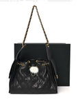 Caviar Quilted Small CHNL 25 Handbag Dark Navy