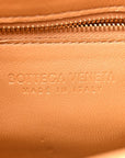Nappa Maxi Intreccio Padded Cassette Crossbody Bag Caramel