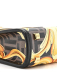 X VERSACE Vitello King Catalan Mirror Plexiglass Fendace FF Baroque Logo Mini FNDI Sunshine Shopper Tote Black Gold