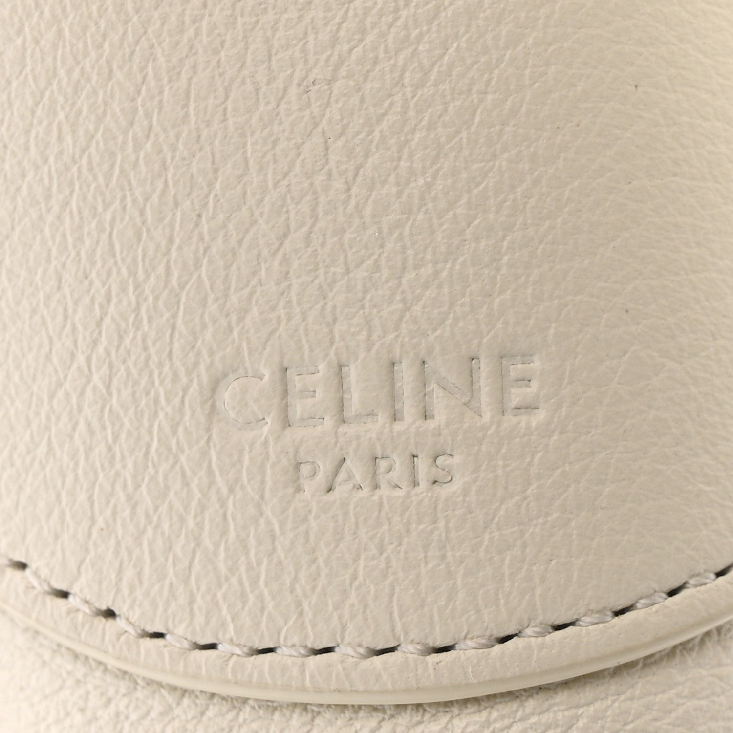 Supple Calfskin Cuir Triomphe Heloise Shoulder Bag White