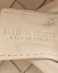 Patent Nappa Intrecciato Mini Loop Camera Bag White