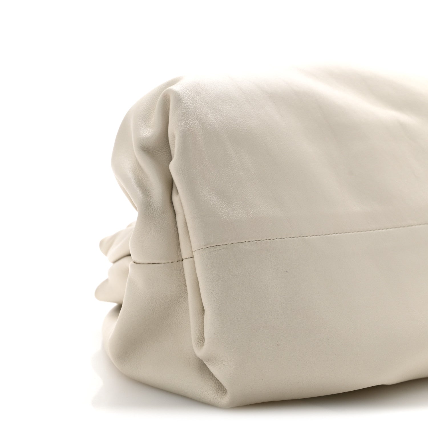 Smooth Butter Calf The Pouch Oversized Clutch Mist