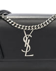 Calfskin Medium Monogram Sunset Black