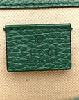 Dollar Calfskin Crystal Small Dionysus Shoulder Bag Emerald