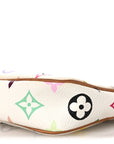 Monogram Multicolor Pochette Accessories White