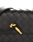 Nappa Intrecciato Mini Andiamo Crossbody Bag  Fondant