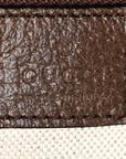 GG Supreme Monogram Textured Dollar Calfskin Web Medium Ophidia Carry-On Duffle Bag Beige Ebony New Acero