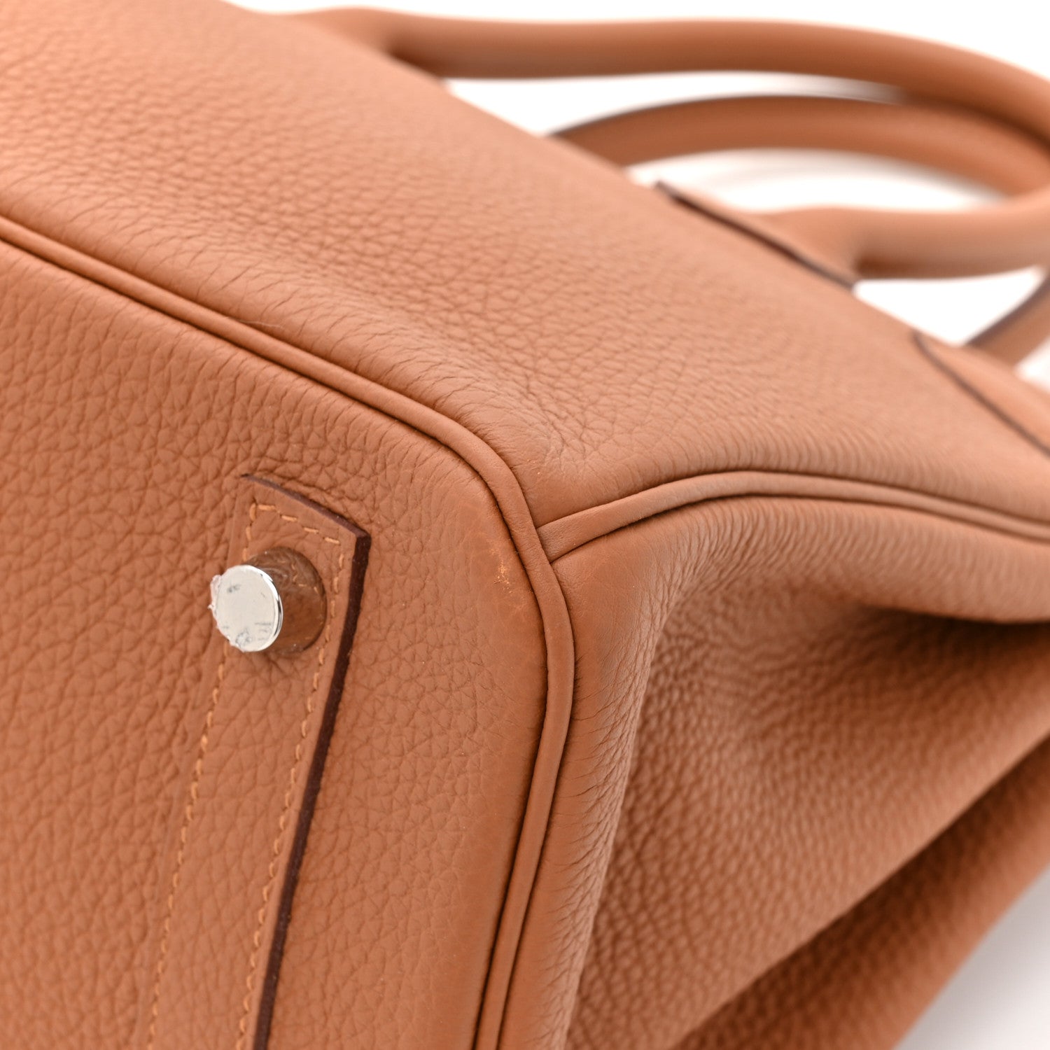Togo Swift Officier Birkin 30 Gold Ambre