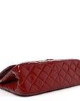 Patent Quilted 2.55 Reissue 226 Flap Red
