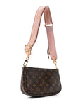 Monogram Multi Pochette Accessories Rose Clair