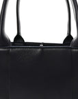 Nappa Maxi Intrecciato Small Arco Tote Navy