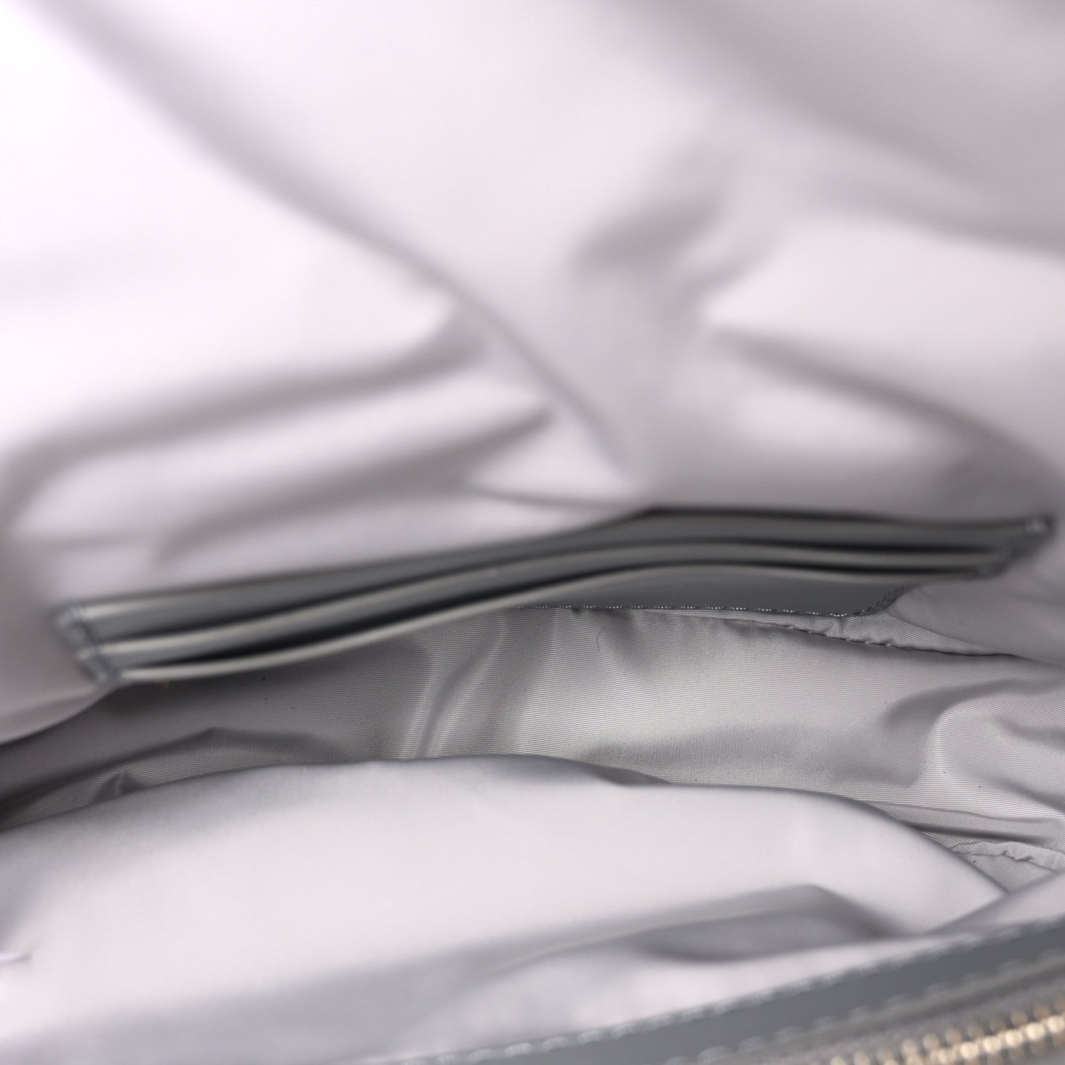 Calfskin Quilted The J Marc Shoulder Bag Wolf Grey