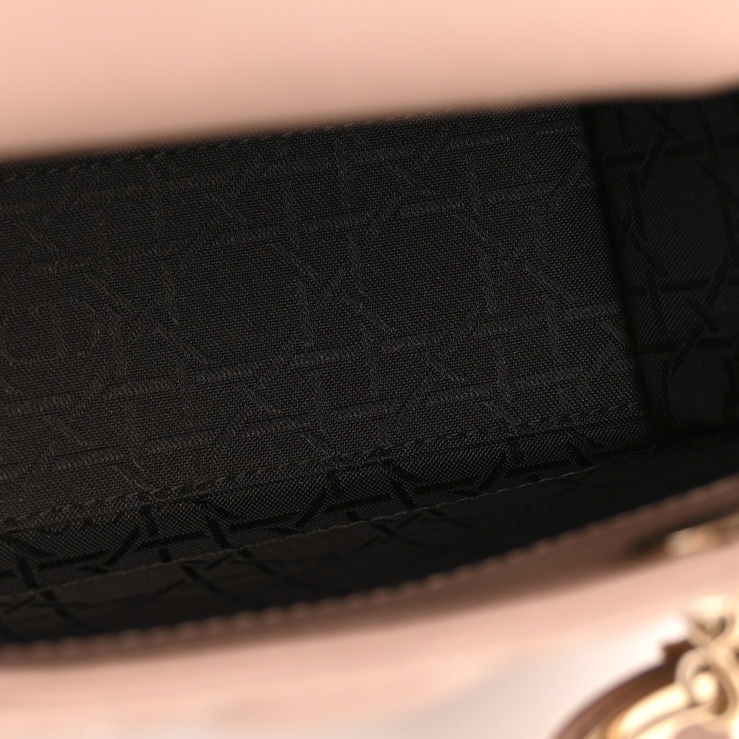 Lambskin Cannage Small My ABC D1OR Lady D1OR Blush