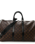 Monogram Macassar Keepall Bandouliere 45