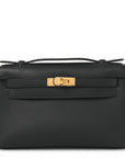 Swift Kelly Pochette Clutch Black