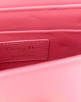 Smooth Calfskin 30 Montaigne Box Bag Pink