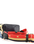 Saffiano Small Snapshot Camera Bag Navy Multicolor