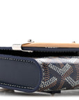 Goyardine Monte Carlo Bois Clutch Navy