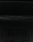 Caviar Quilted Large CC Filigree Vanity Case Beige Black