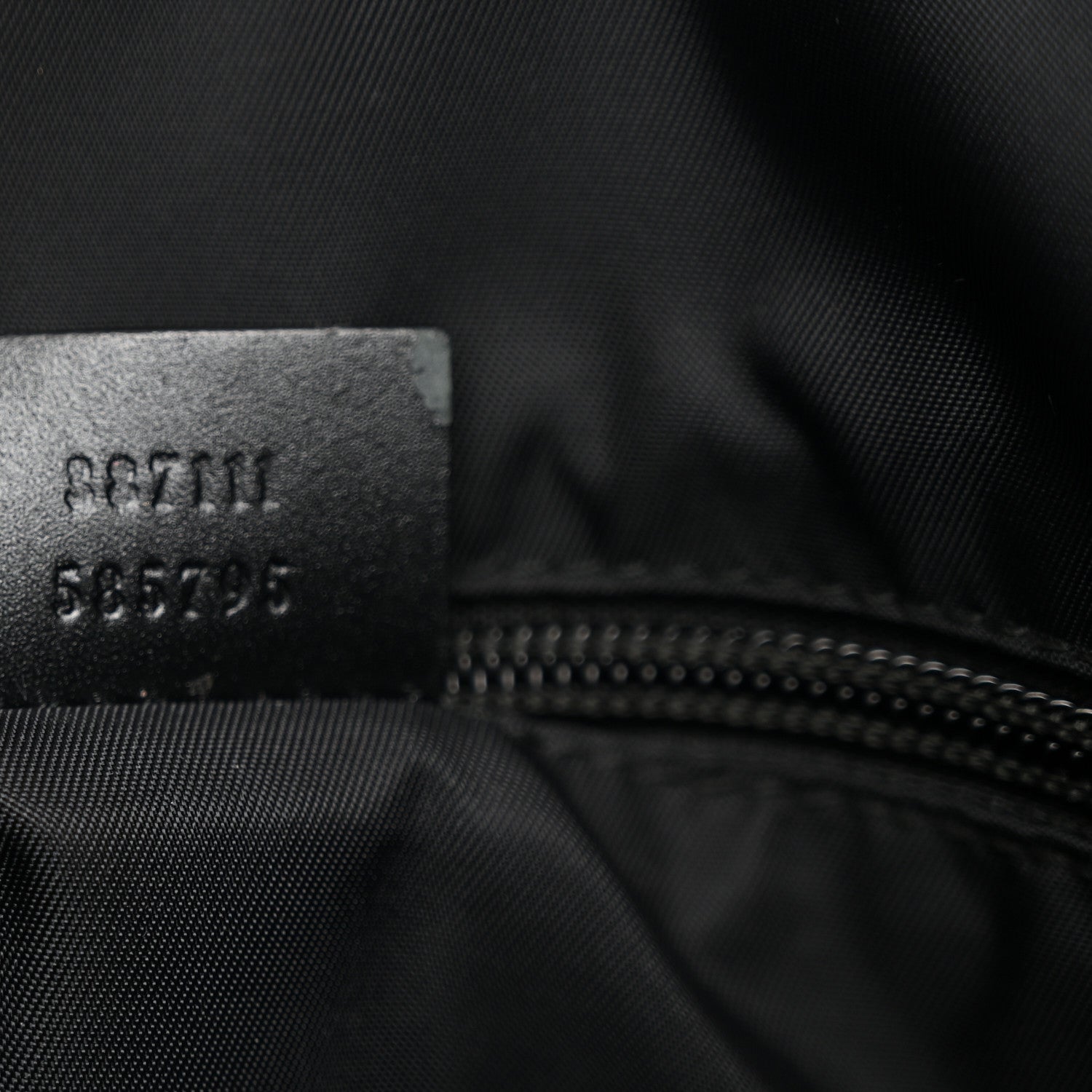 GG Supreme Monogram Web Messenger Bag Black