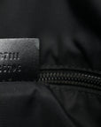 GG Supreme Monogram Web Messenger Bag Black