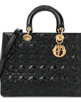Patent Cannage Large Lady D1OR Black
