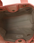 Mixed Fibers Small Deauville Tote Pink