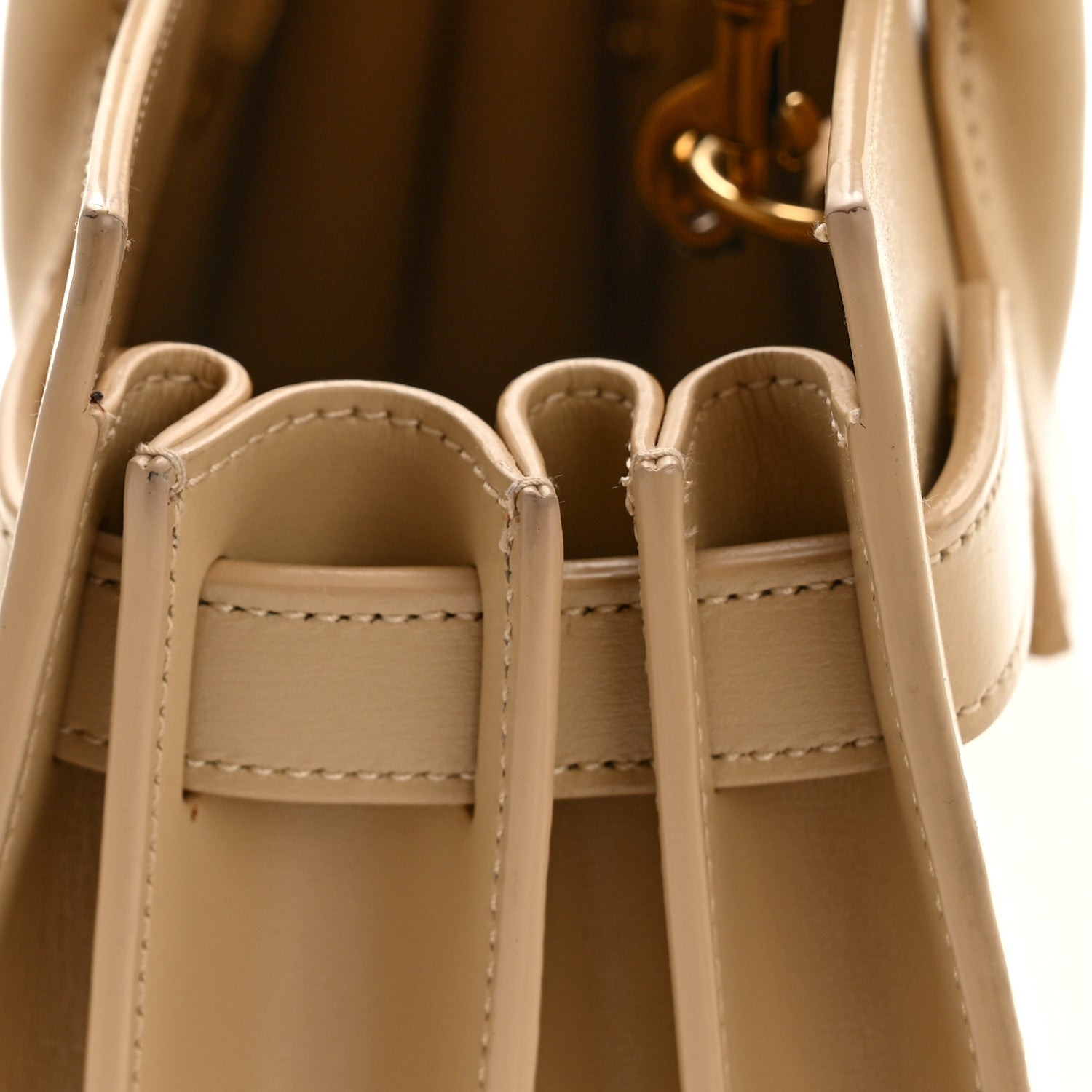 Calfskin Baby Sac De Jour Dark Beige