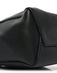 Soft Grained Calfskin Small Sangle Bucket Bag Black