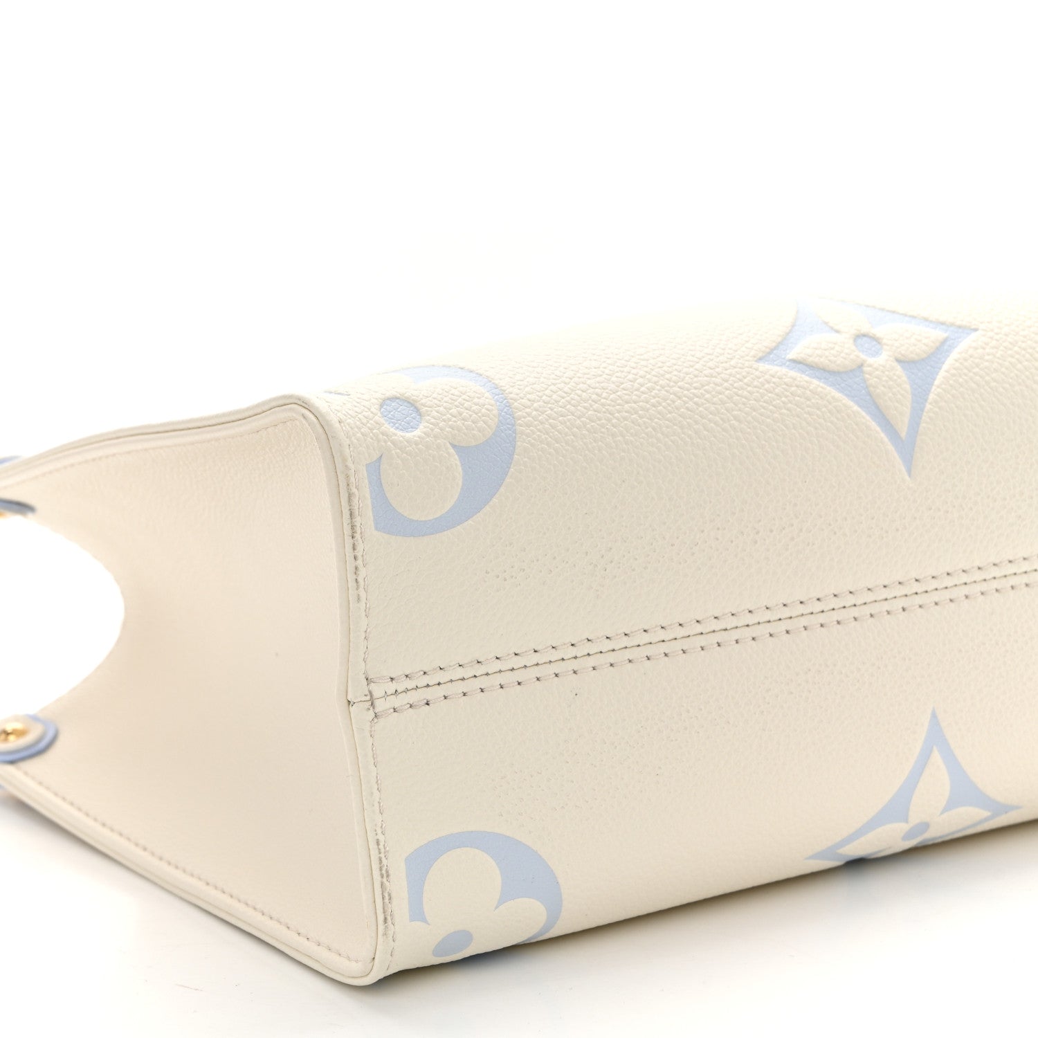 Empreinte Monogram Giant Onthego PM Latte Candy Blue