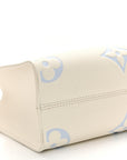 Empreinte Monogram Giant Onthego PM Latte Candy Blue
