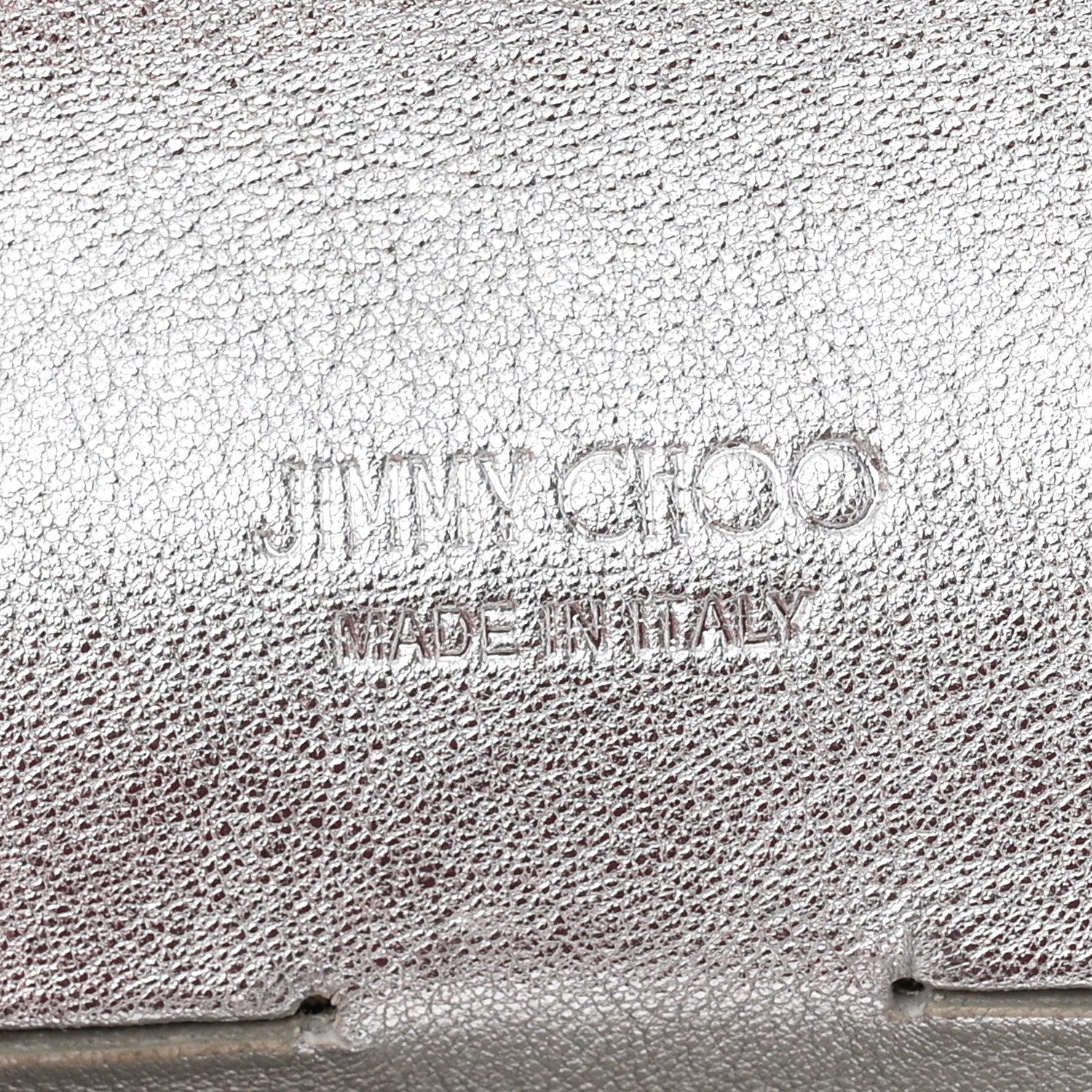 Glitter Margot Clutch Silver