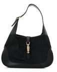 Monogram Small Jackie O Hobo Black