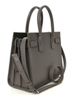 Grained Calfskin Baby Sac De Jour Taupe
