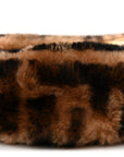 Shearling Vitello Dolce Macro FF 1974 Baguette Tobacco Black