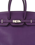 Taurillon Clemence Birkin 35 Ultraviolet