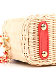 LV X TM Rattan Denim Calfskin Cerises Capucines Mini
