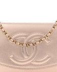 Metallic Caviar Timeless CC Wallet On Chain WOC Copper