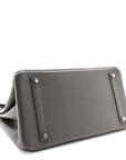 Taurillon Clemence Birkin 35 Etain
