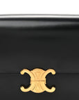 Shiny Calfskin Medium Triomphe Black