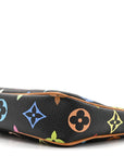 Monogram Multicolor Pochette Accessories Black